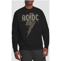 Leopard Bolt Crew Sweatshirt