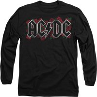 ACDC Roses Logo Long Sleeve T Shirt