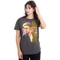 Sticker & Shirt Smallokin T Shirt Charcoal Bowie130 Stk17