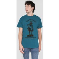 Dutton Ranch John Dutton T Shirt Slate Duck Egg