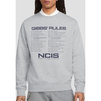 Ncis Gibbs Rules Crew Sweatshirt Athletic Heather