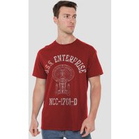Enterprise D Athletic T Shirt Cardinal