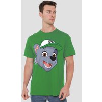 Rocky Grin T Shirt Kelly Green