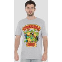 Tmnt Cowabunga Dude T Shirt Athletic Heather