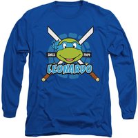Tmnt Leonardo Since 1984 Long Sleeve T Shirt Royal Blue Royal