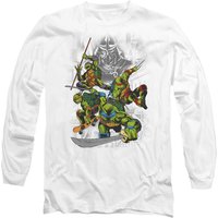 Tmnt Shredder & Comic Long Sleeve T Shirt