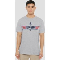 Paramount Logo Grey T Shirt Athletic Heather