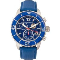 M51 Series Chronograph Leather Band Watch Date