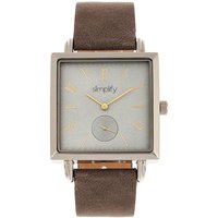 5000 Leather Band Watch