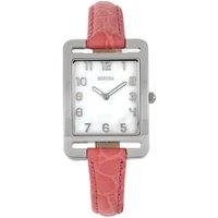 Marisol Swiss MOP Leather Band Watch