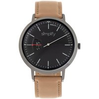 6500 Leather Band Watch