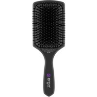 Ergo Professional Polishing Detangling Paddle Brush in Black