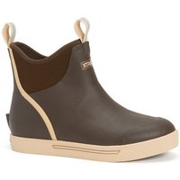 XTRATUF Men's Wheelhouse Deck Boot in Brown | Size: 9