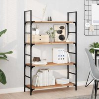 Berkfield Home Floating Shelf 80x30x2 cm Oil Finished Solid Wood Acacia in Brown | Size: 80 x 30 x 2 cm