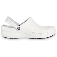 Crocs 'Bistro' Thermoplastic Slip On Shoes in White | Size: 9