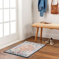 Vintage Oriental Boho Lou Area Rug Burnt cm x 220 cm