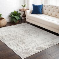 Abstract Modern Marble Alix Area Rug Mid cm x 275 cm