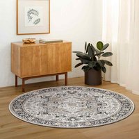 Machine Washable Oriental Boho Liana Area Rug cm x 275 cm