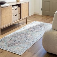 Machine Washable Traditionnal Boho Dido Area Rug cm x 215 cm