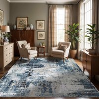 Abstract Modern Marble Lena Area Rug cm diameter