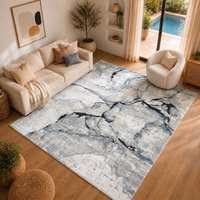 Abstract Modern Marble Lyna Area Rug cm x 220 cm