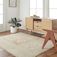 Becki Owens Solana Global Orange Living Dining Bedroom Rug cm x 275 cm
