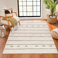 Becki Owens Rivi Global Ivory Living Dining Bedroom Rug cm x 170 cm