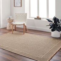 & Outdoor Cottage Jute Look Mindy Area Rug cm x 170 cm