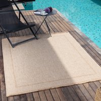 & Outdoor Cottage Jute Look Nikki Area Rug cm x 215 cm
