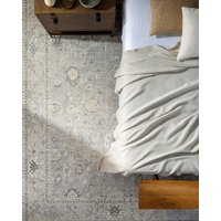 Becki Owens Davine Vintage Grey Traditional Boho Living Dining Rug cm x 170 cm