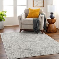 Livabliss Pisa-Modern Grey Charcoal Living Dining Bedroom Rug | Size: 200 cm x 275 cm