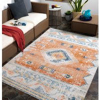 & Outdoor Global Nawel Area Rug Burnt cm x 220 cm