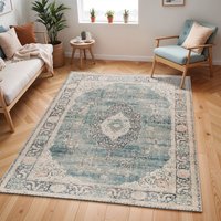 Becki Owens Marlene Vintage Grey Traditional Boho Living Dining Rug cm x 170 cm