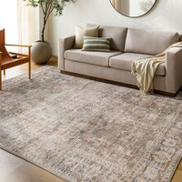 Becki Owens Marlene Vintage Beige Traditional Boho Living Dining Rug Taupe cm x 275 cm