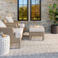 Becki Owens & Outdoor Machine Washable Dark Sage Margaret Rug cm x 240 cm