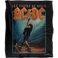 ACDC Let There Be Rock Silky Touch Super Soft Throw Blanket 152 X 127 cm
