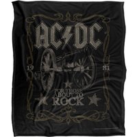 ACDC Rock Label Silky Touch Super Soft Throw Blanket 152 X 127 cm