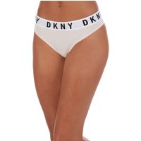 DKNY Women's THONG in Cream | Size: Large