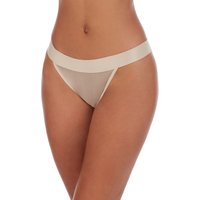 DKNY Women's MESH BIKINI BRIEF in Nude | Size: Large