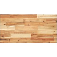 Berkfield Home Bathroom Vanity Top Oil Finished 100x40x4 cm Solid Wood Acacia in Brown | Size: 100 x 40 x 4 cm