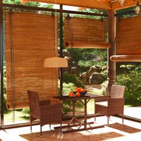 Berkfield Home 3 Piece Garden Dining Set Poly Rattan & Tempered Glass Brown