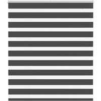 Zebra Blind 130x100 cm Fabric Width 125.9 cm Polyester
