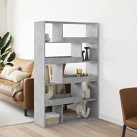 Berkfield Home Bookcase Concrete Grey 100x33x156.5 cm Engineered Wood