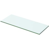 Berkfield Home Shelf Panel Glass Clear 50x15 cm