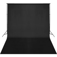 Berkfield Home Backdrop Support System 500 x 300 cm Black