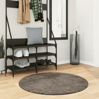 Rug ISTAN High Pile Shiny Look √ò 100 cm