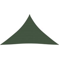 Berkfield Home Sunshade Sail 160 g/m ² Dark Green 4x4x5.8 m HDPE