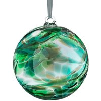 Sienna Glass Angel Orb - Archangel Raphael - Emerald