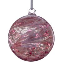 Sienna Glass 10cm Friendship Ball It's A Girl in Pink
