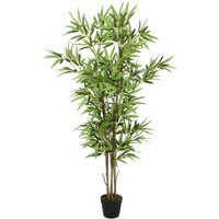 Berkfield Home Artificial Bamboo Tree 1288 Leaves 180 cm Green